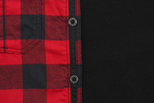 Simms Coldweather Shirt Red Buffalo Plaid Button Simms Coldweather Shirt Red Buffalo Plaid Button